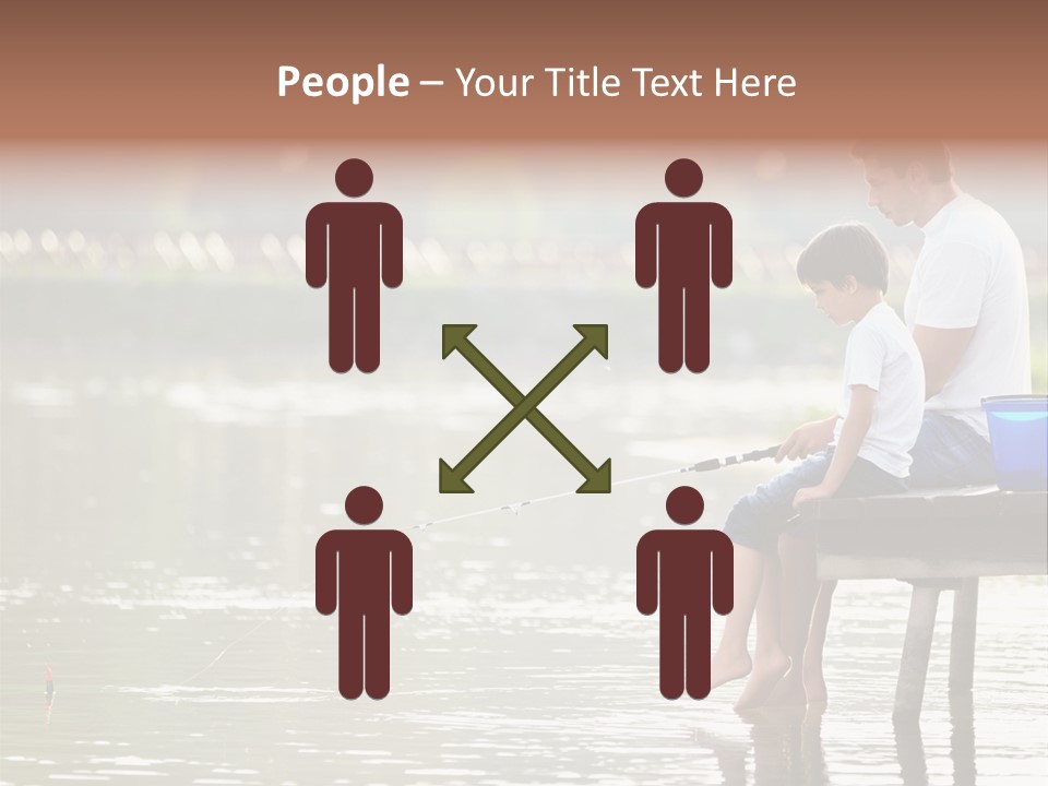 Caucasian Nature Leisure PowerPoint Template