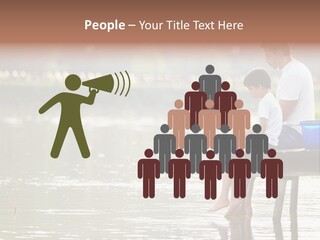 Caucasian Nature Leisure PowerPoint Template