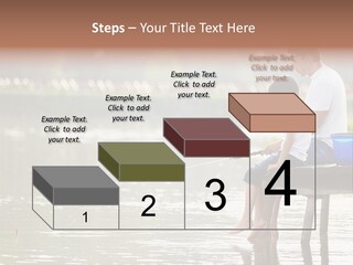 Caucasian Nature Leisure PowerPoint Template