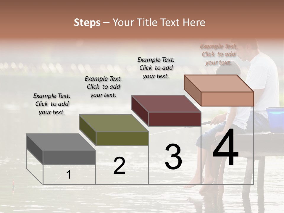 Caucasian Nature Leisure PowerPoint Template