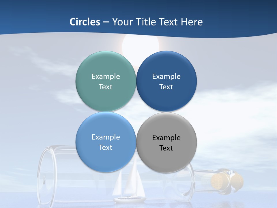 Bottle Motorized Fuel PowerPoint Template