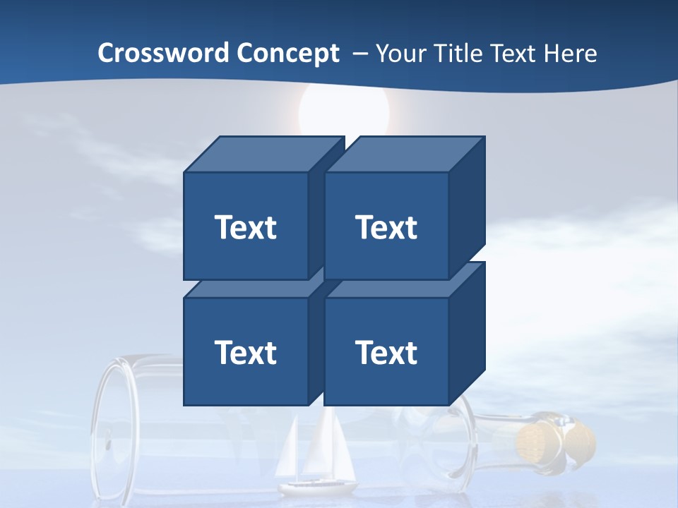 Bottle Motorized Fuel PowerPoint Template