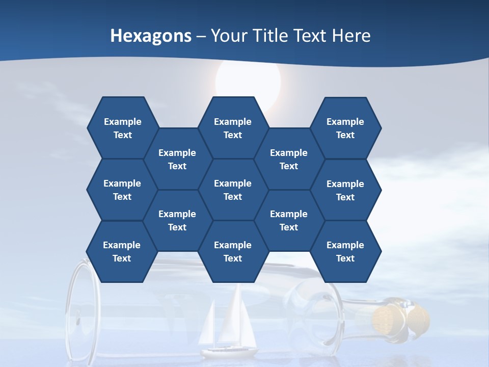 Bottle Motorized Fuel PowerPoint Template