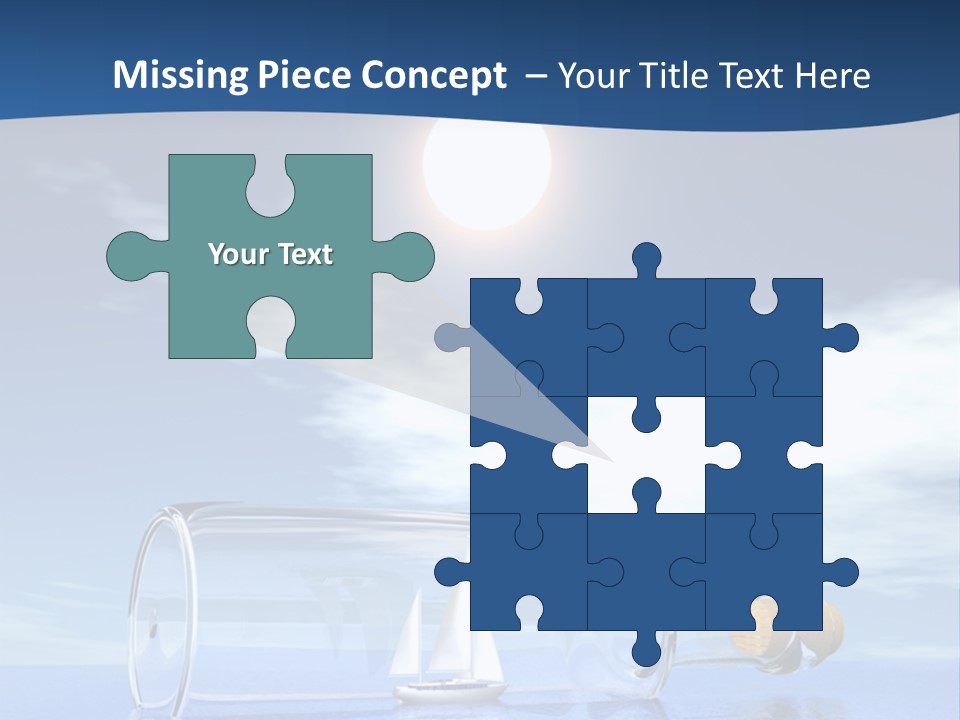 Bottle Motorized Fuel PowerPoint Template