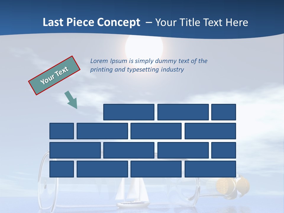 Bottle Motorized Fuel PowerPoint Template