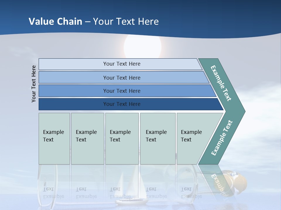 Bottle Motorized Fuel PowerPoint Template