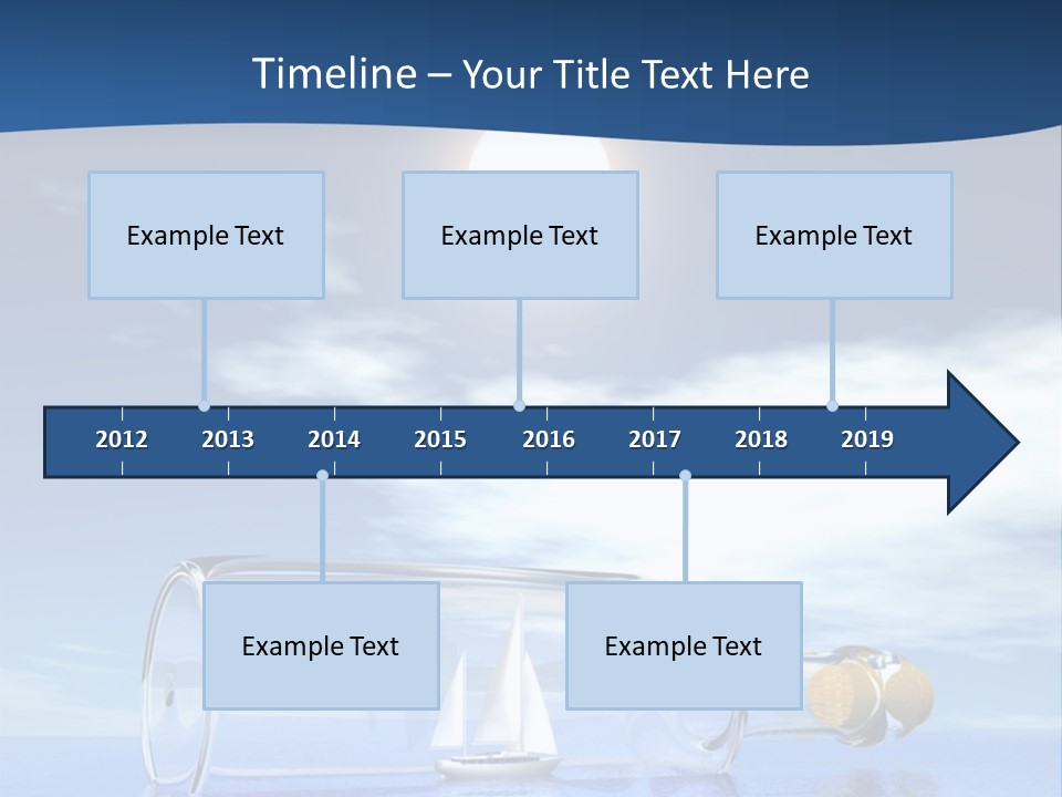Bottle Motorized Fuel PowerPoint Template