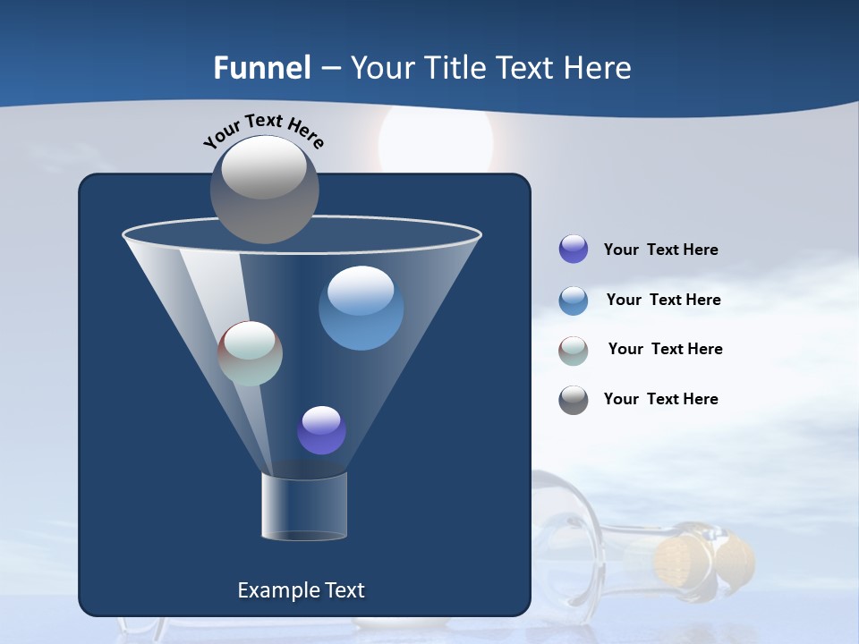 Bottle Motorized Fuel PowerPoint Template