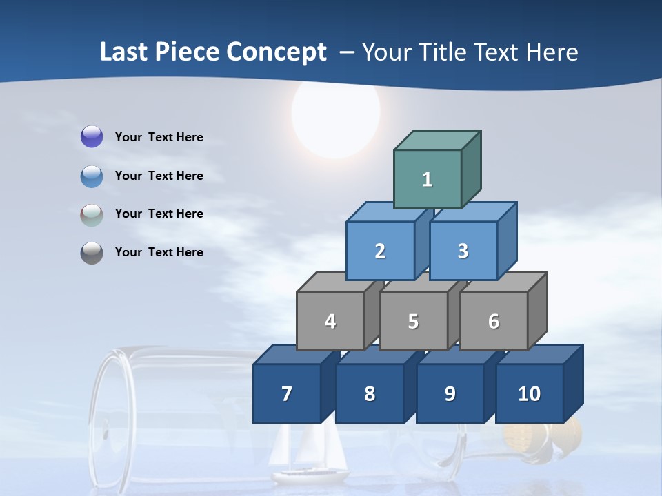 Bottle Motorized Fuel PowerPoint Template