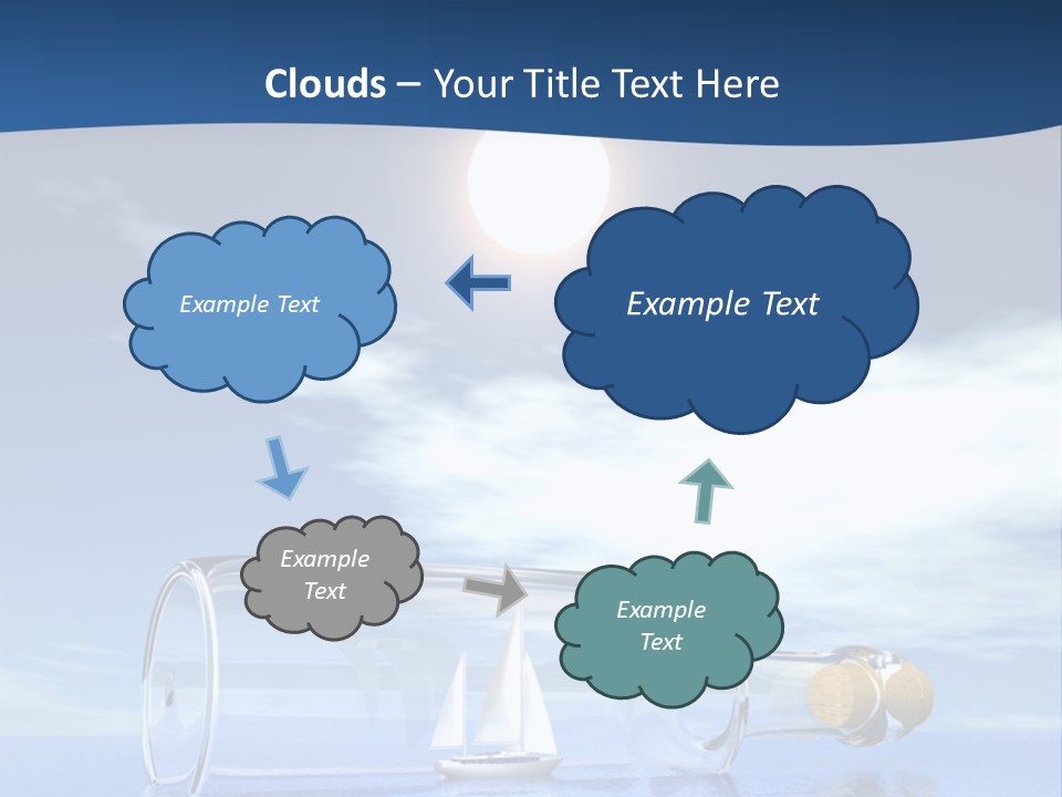 Bottle Motorized Fuel PowerPoint Template