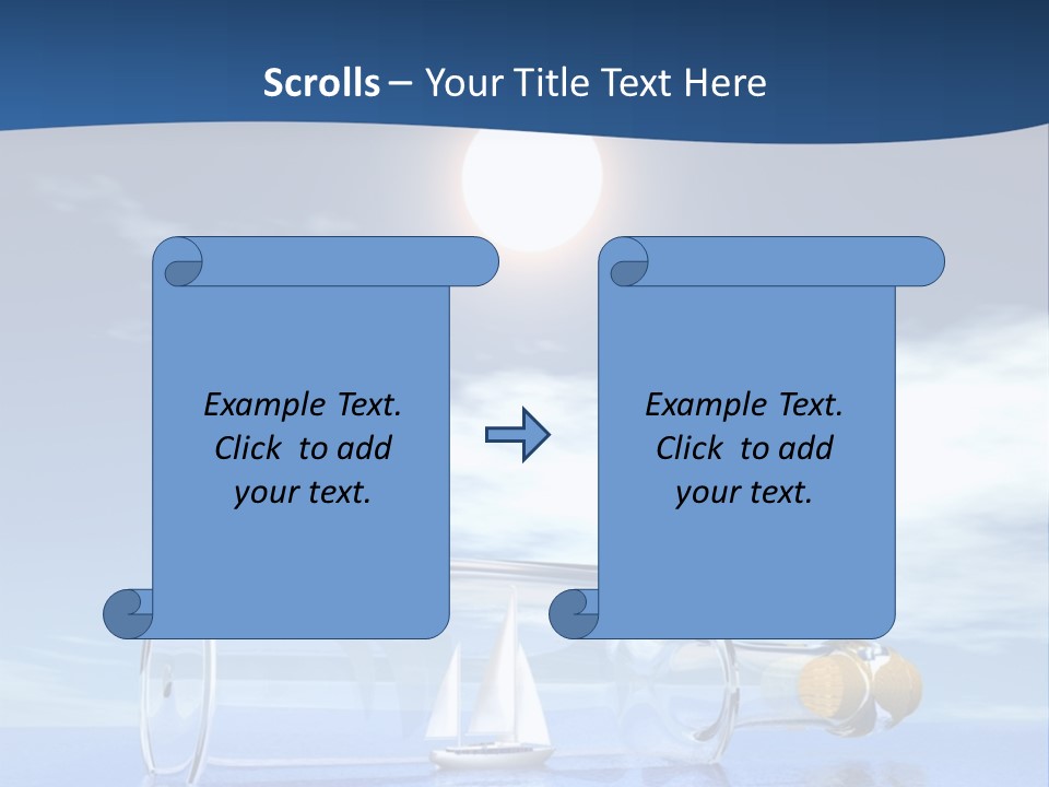 Bottle Motorized Fuel PowerPoint Template