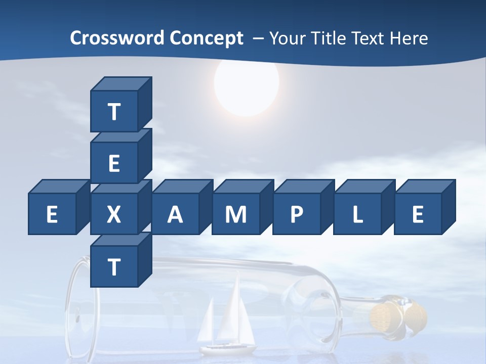 Bottle Motorized Fuel PowerPoint Template