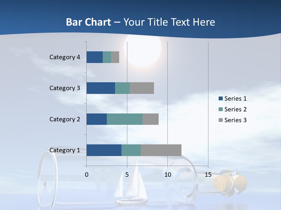 Bottle Motorized Fuel PowerPoint Template