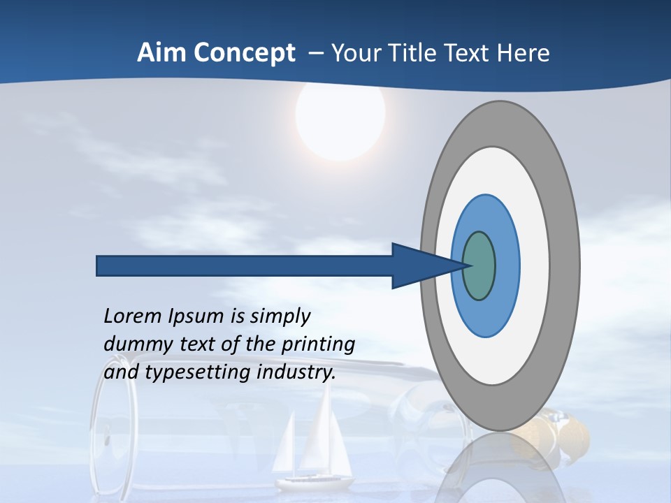 Bottle Motorized Fuel PowerPoint Template