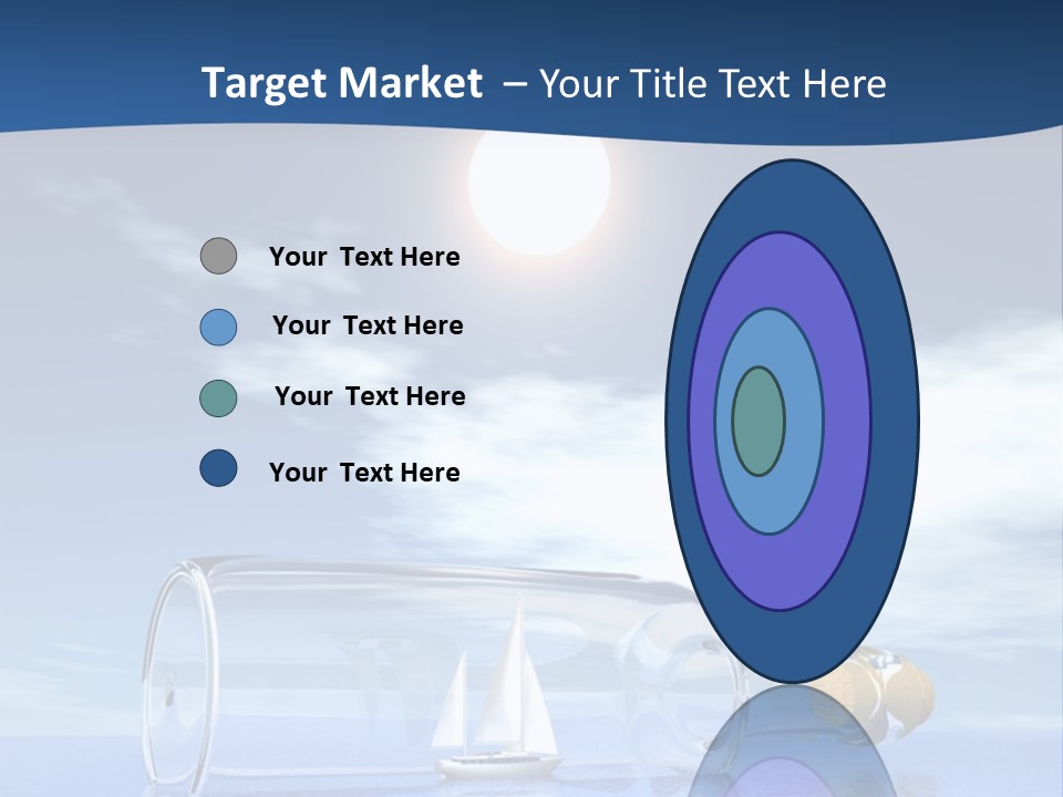 Bottle Motorized Fuel PowerPoint Template