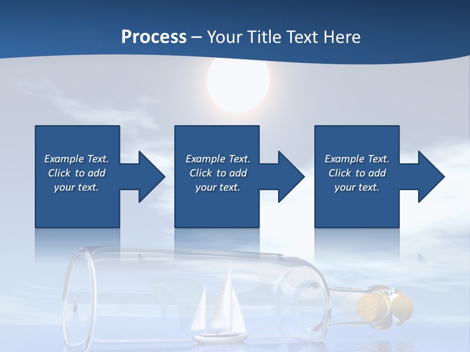 Bottle Motorized Fuel PowerPoint Template