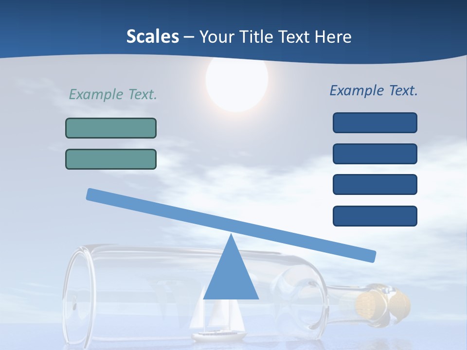Bottle Motorized Fuel PowerPoint Template