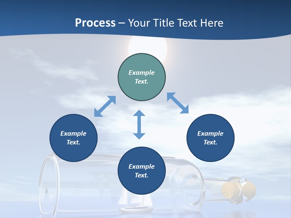 Bottle Motorized Fuel PowerPoint Template
