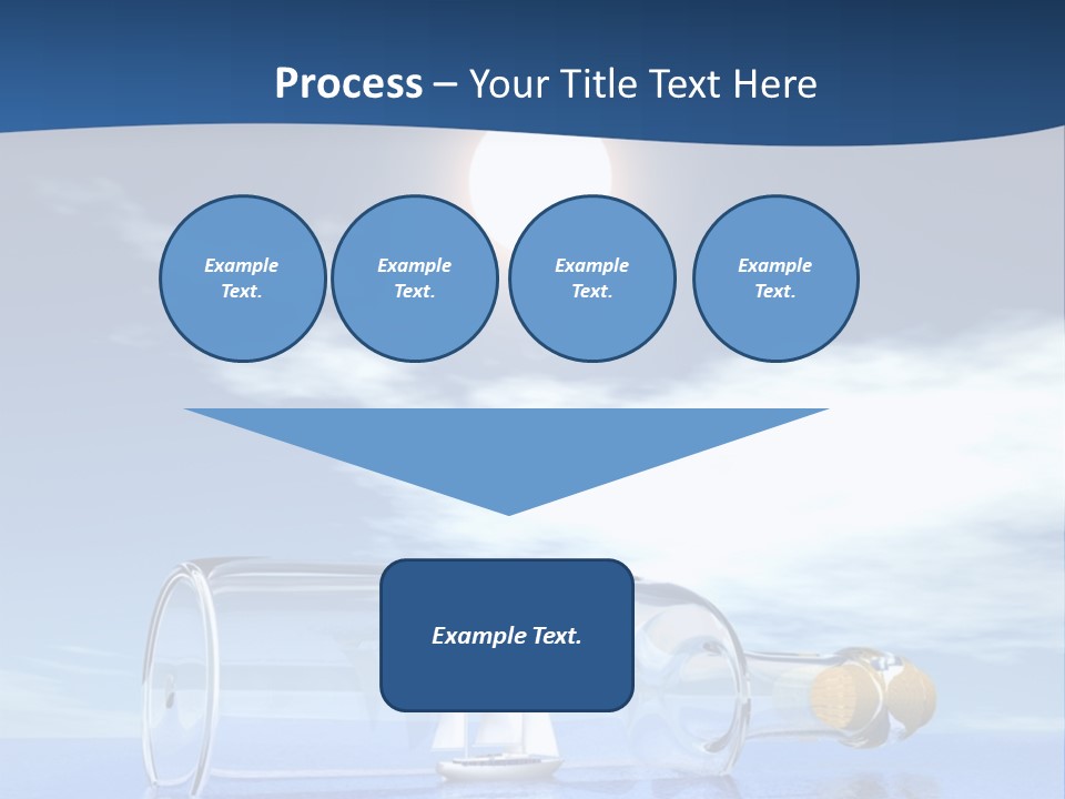 Bottle Motorized Fuel PowerPoint Template