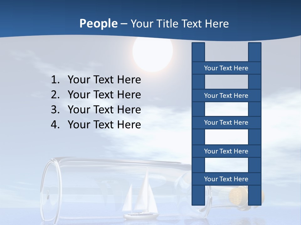 Bottle Motorized Fuel PowerPoint Template