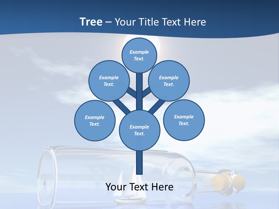 Bottle Motorized Fuel PowerPoint Template
