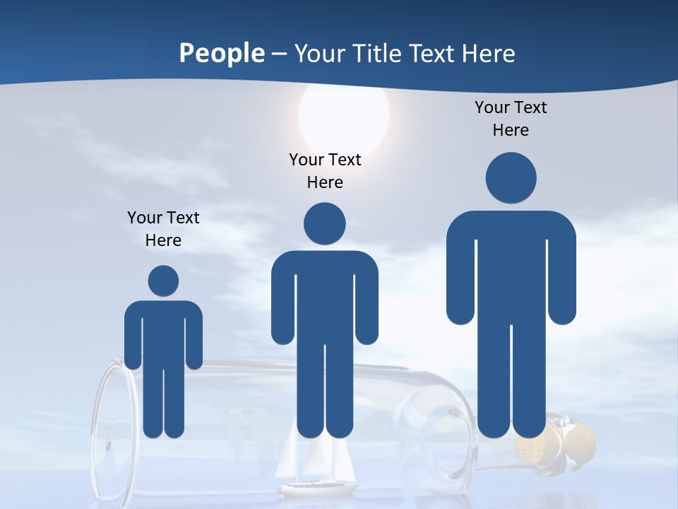 Bottle Motorized Fuel PowerPoint Template