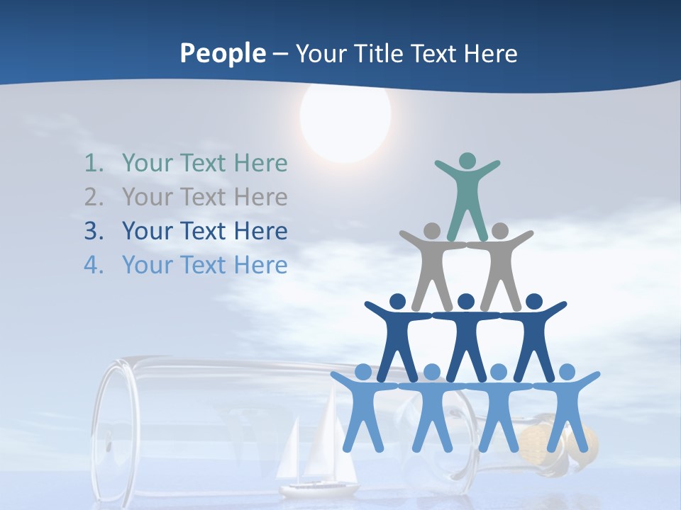 Bottle Motorized Fuel PowerPoint Template