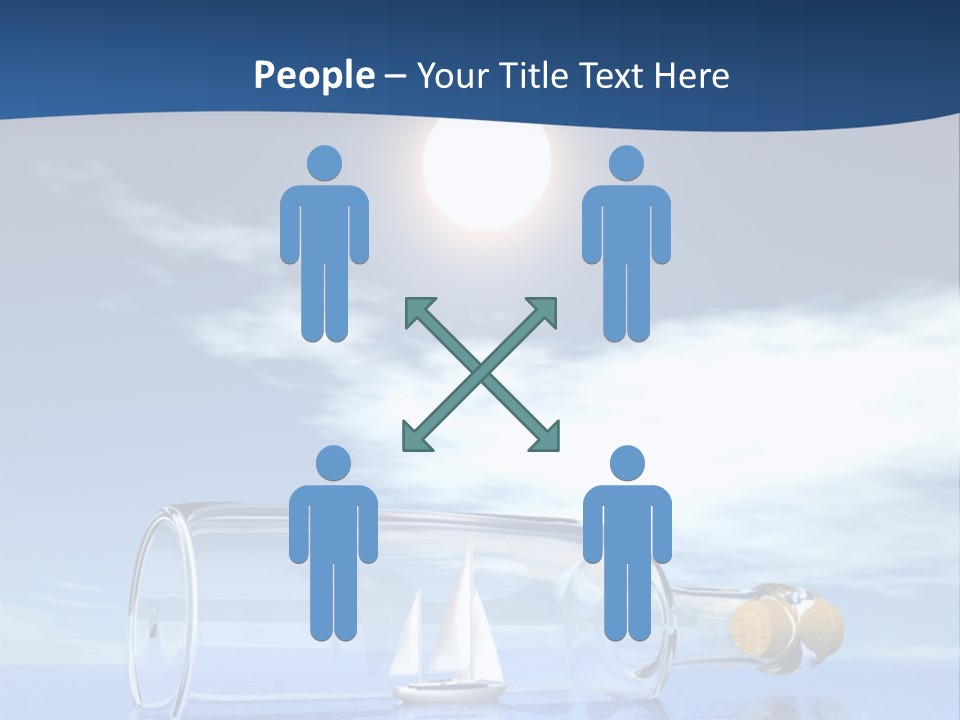 Bottle Motorized Fuel PowerPoint Template