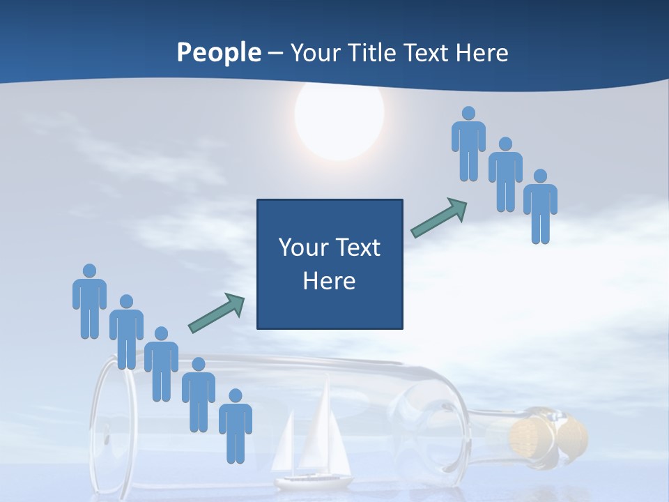Bottle Motorized Fuel PowerPoint Template