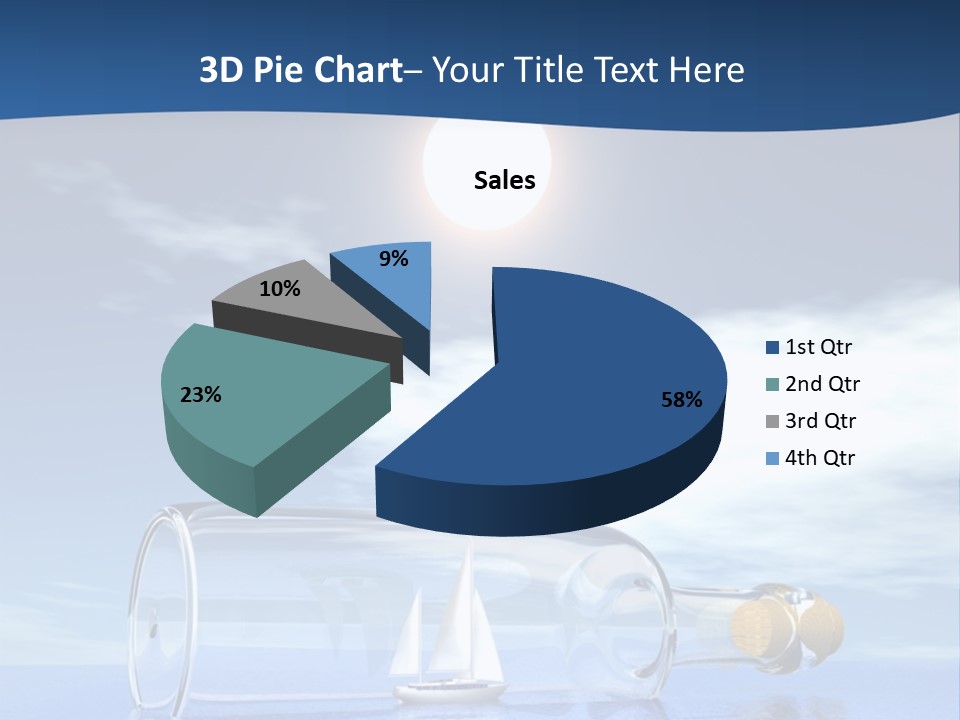 Bottle Motorized Fuel PowerPoint Template