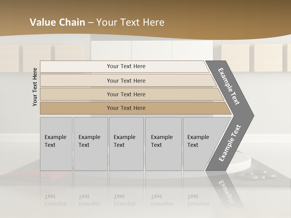 A Bath Tub With A Red Towel On Top Of It PowerPoint Template