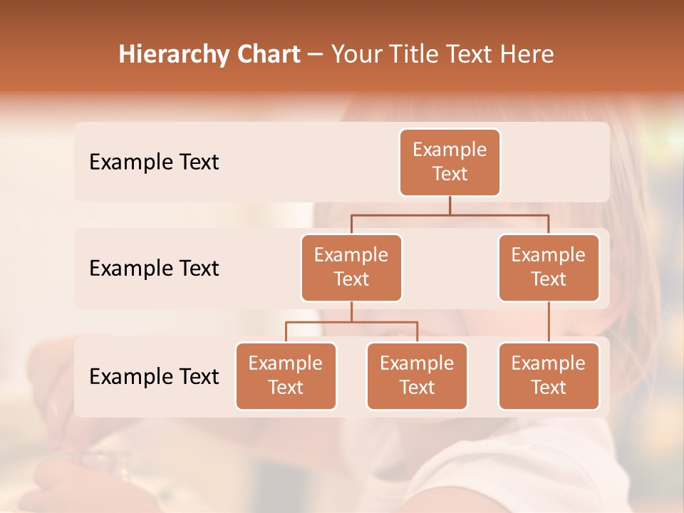 Young Female Spoon PowerPoint Template