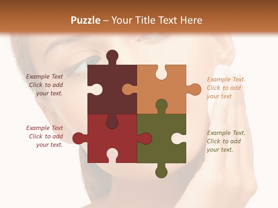 Vitality Skincare Care PowerPoint Template