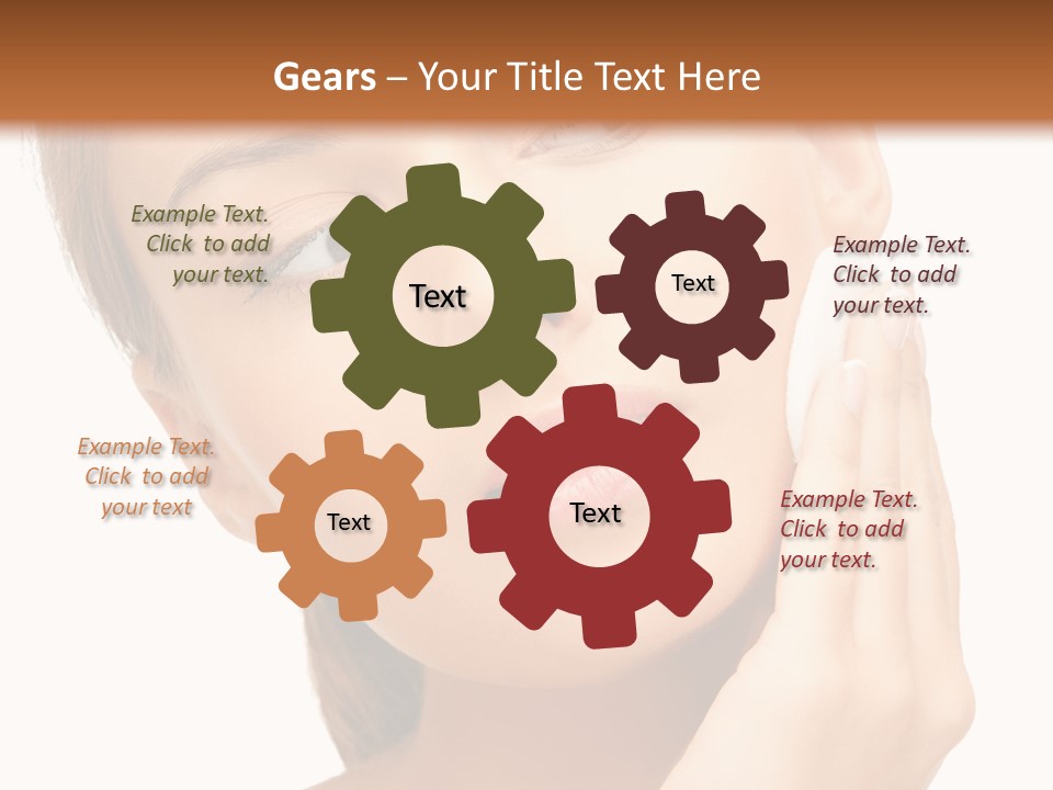 Vitality Skincare Care PowerPoint Template