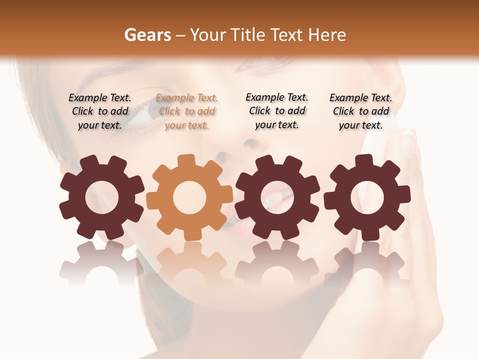 Vitality Skincare Care PowerPoint Template