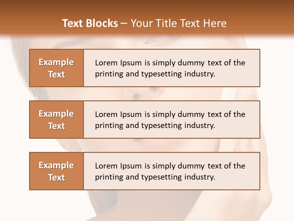 Vitality Skincare Care PowerPoint Template