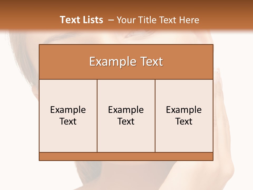 Vitality Skincare Care PowerPoint Template