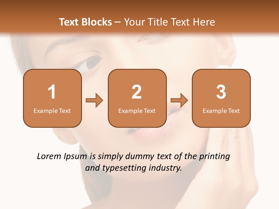 Vitality Skincare Care PowerPoint Template