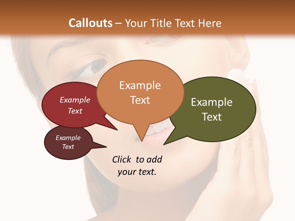 Vitality Skincare Care PowerPoint Template