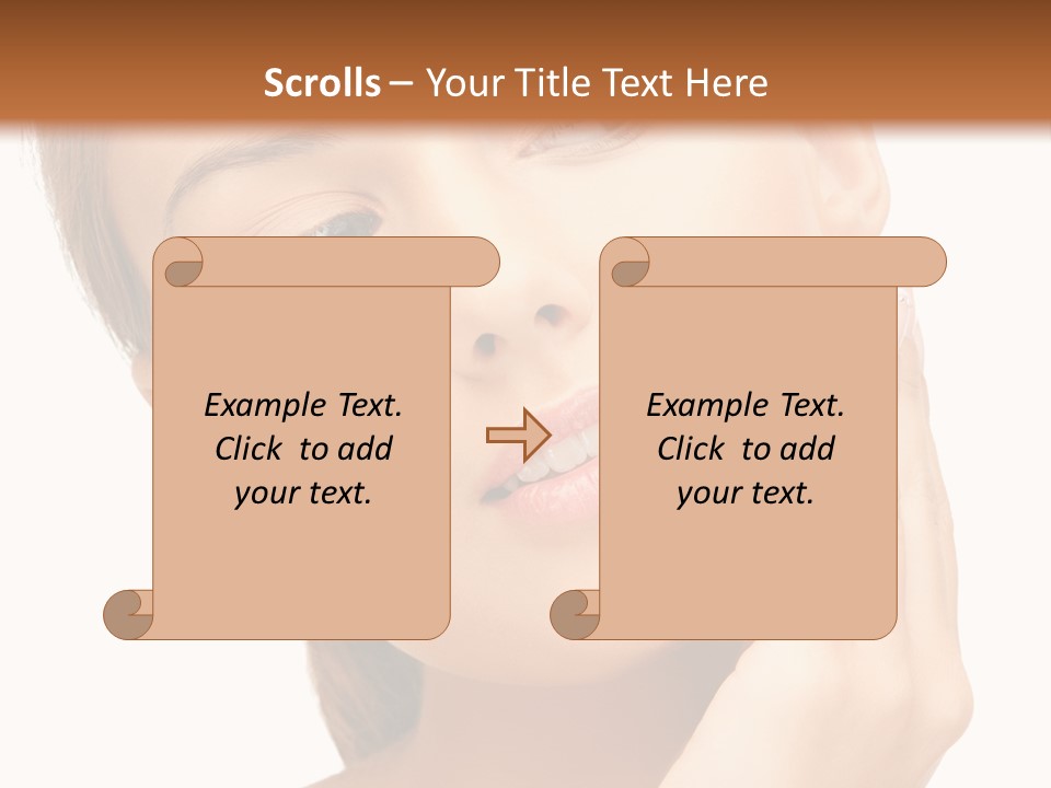 Vitality Skincare Care PowerPoint Template