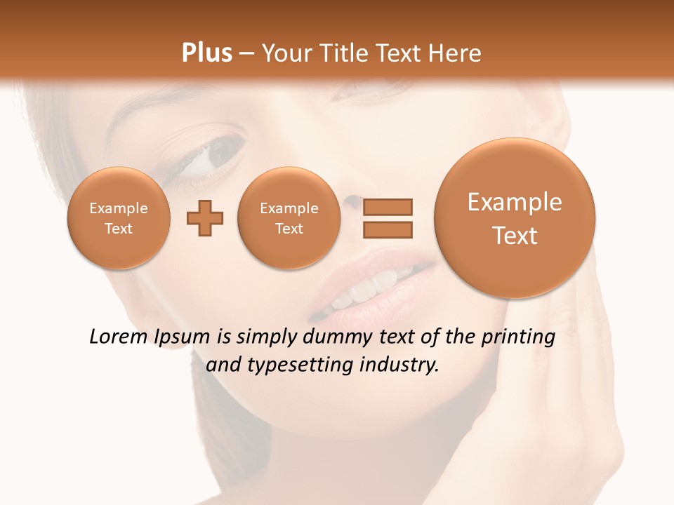 Vitality Skincare Care PowerPoint Template