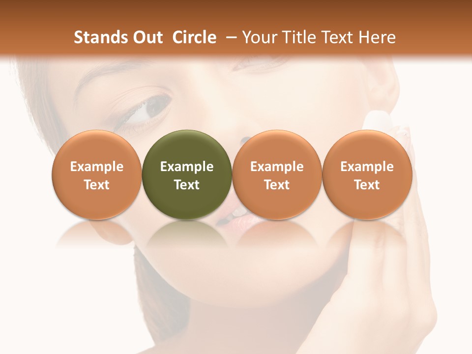 Vitality Skincare Care PowerPoint Template