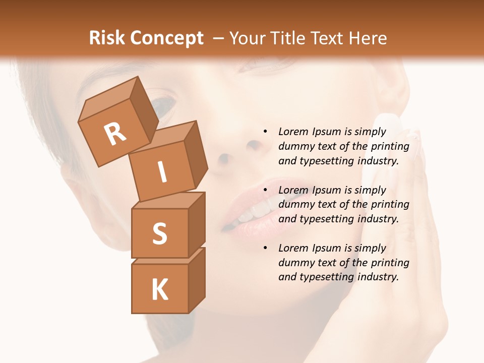 Vitality Skincare Care PowerPoint Template