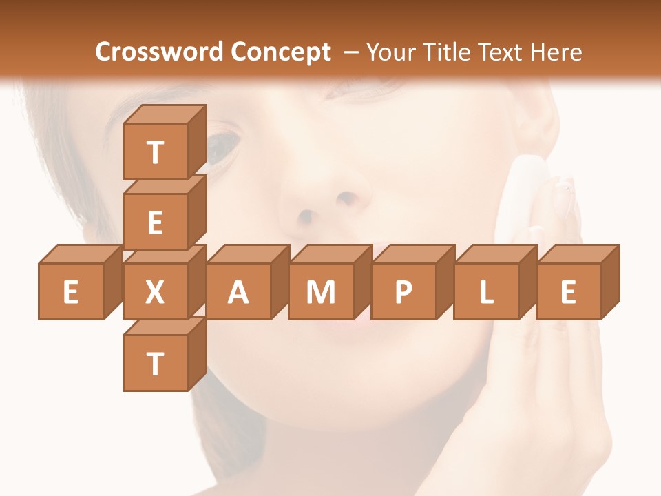 Vitality Skincare Care PowerPoint Template