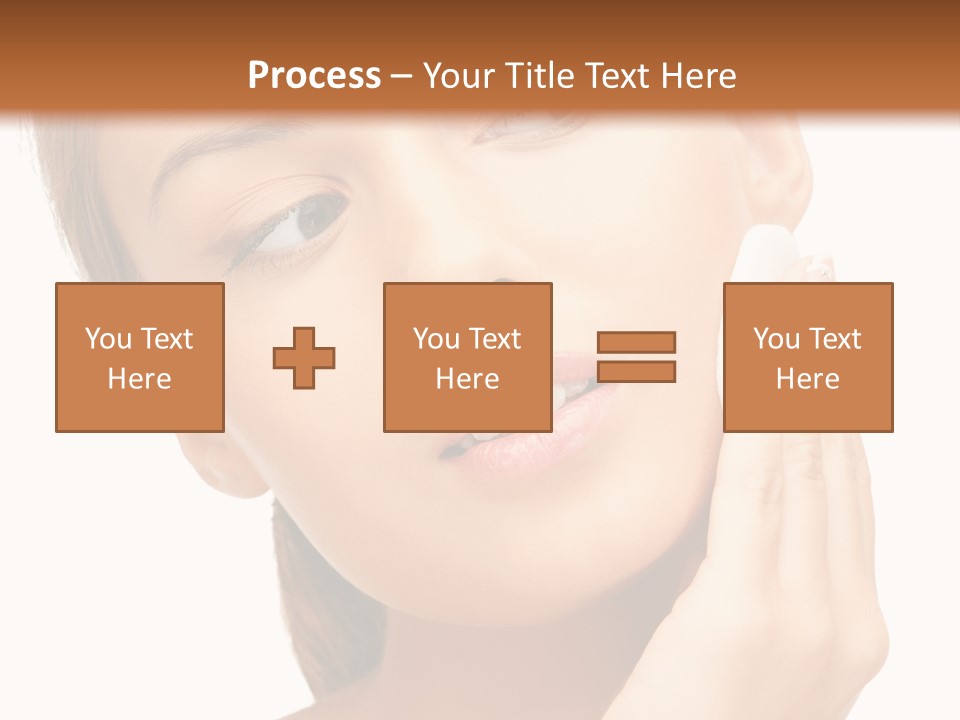 Vitality Skincare Care PowerPoint Template
