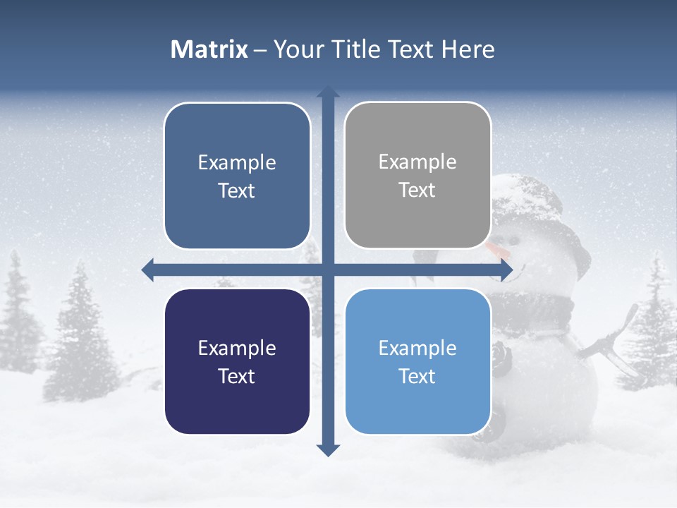 Christmas Miniature Copy PowerPoint Template
