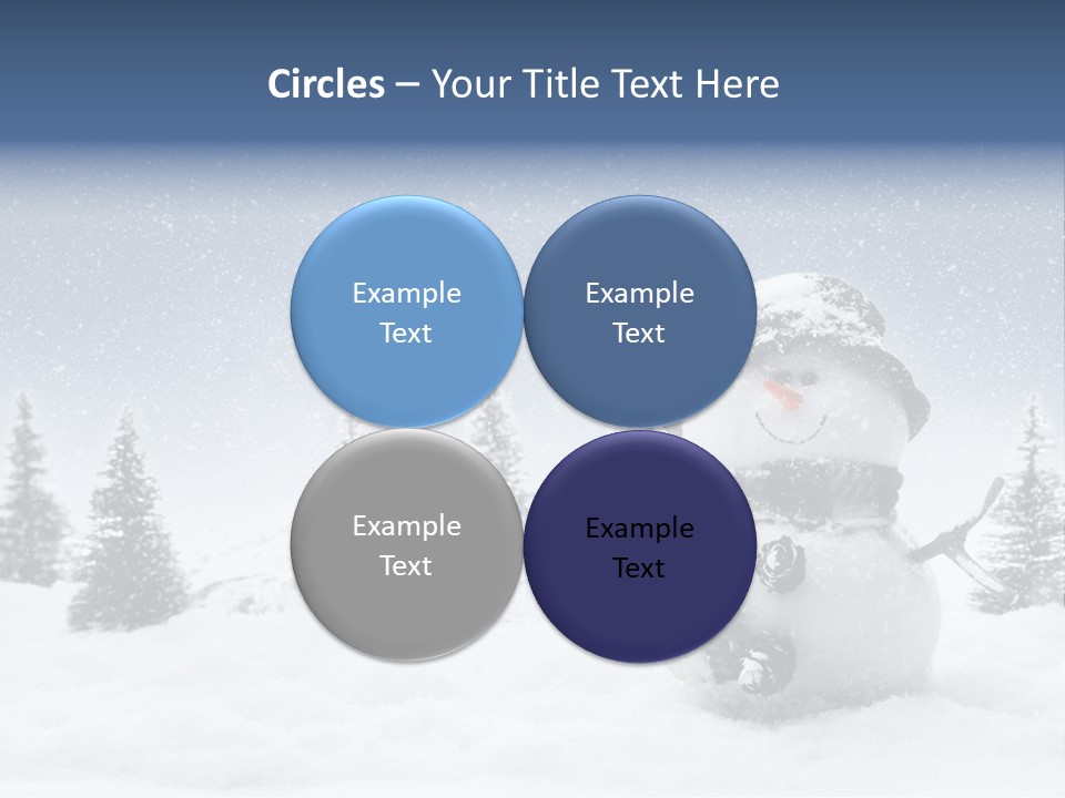 Christmas Miniature Copy PowerPoint Template