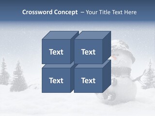 Christmas Miniature Copy PowerPoint Template