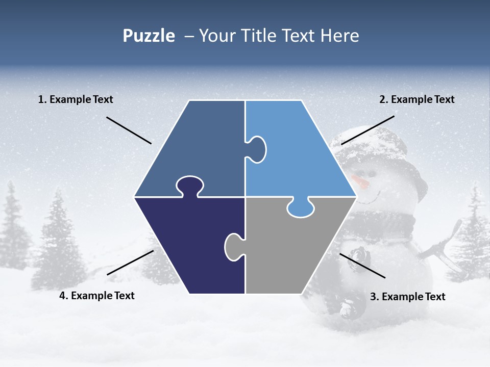 Christmas Miniature Copy PowerPoint Template