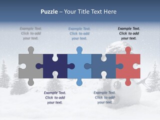 Christmas Miniature Copy PowerPoint Template